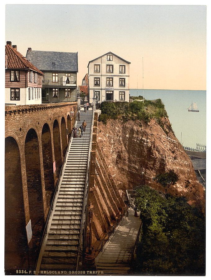 The Grand Staircase, Helgoland, Germany