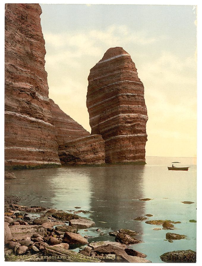 "Monk" and Preacher's Pulpit, Helgoland, Germany