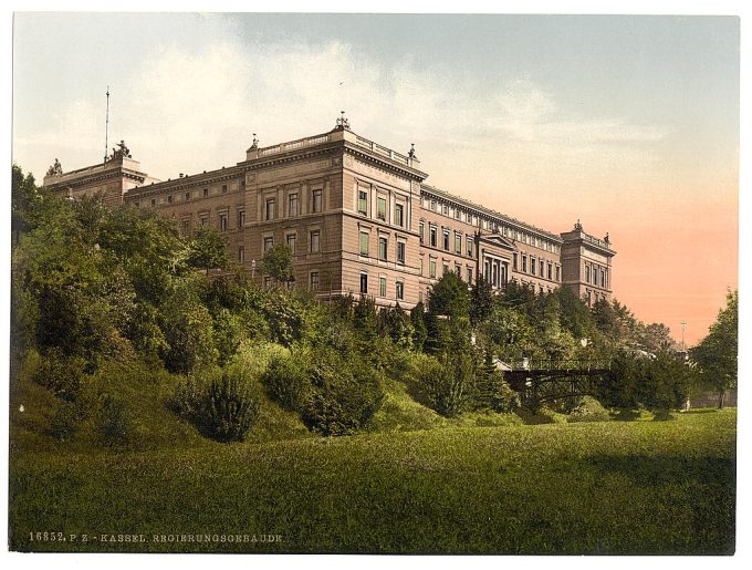 Government building, Cassel (i.e., Kassel), Hesse-Nassau, Germany