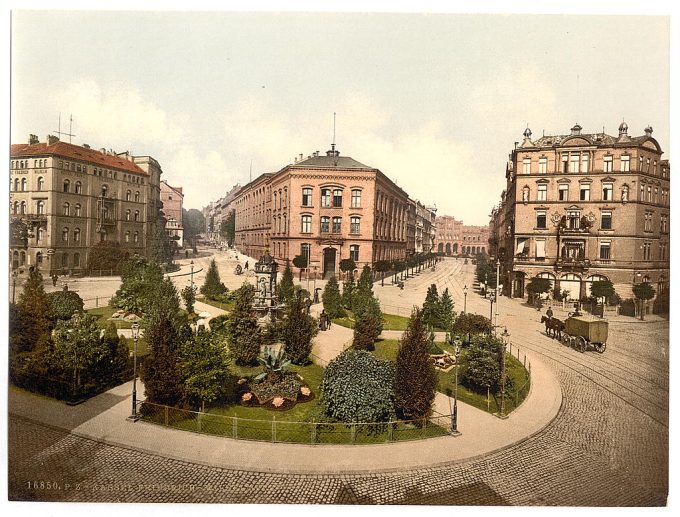 Friedrich-William Platz, Cassel (i.e., Kassel), Hesse-Nassau, Germany