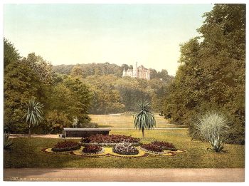 Tennis ground, Homburg (i.e. Bad Homburg vor der Höhe), Hesse-Nassau, Germany