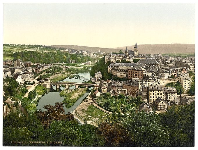 General view, Weilburg, Hesse-Nassau, Germany