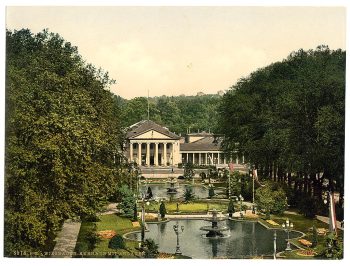 Kurhaus and surroundings, Wiesbaden, Hesse-Nassau, Germany