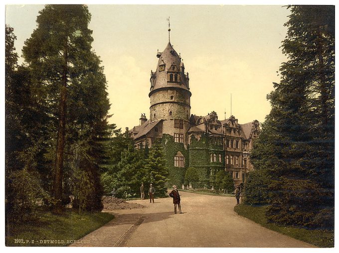 The castle, Detmold, Lippe, Germany