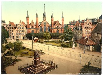 The hospital, Lubeck, Germany