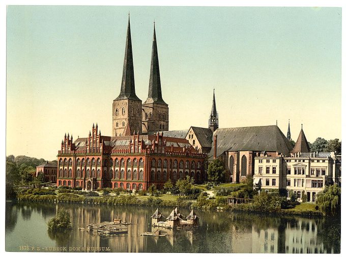 The cathedral and museum, Lubeck, Germany