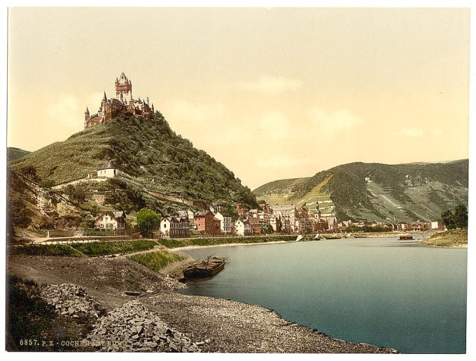 Cochem and castle, Moselle, valley of, Germany