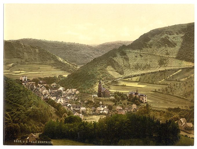 Bertrich Baths (i.e.,Bad Bertrich), Moselle, valley of, Germany