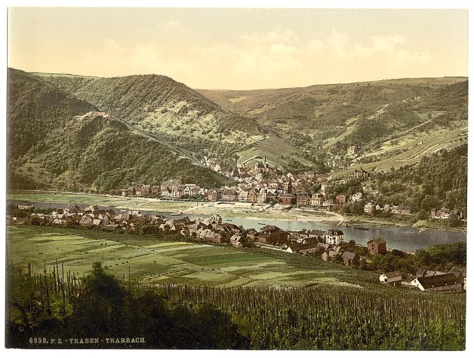 Traben Trarbach, Moselle, valley of, Germany