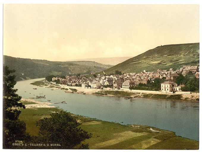Traben, Moselle, valley of, Germany