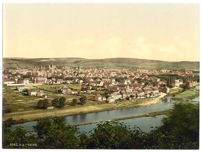 Trier (Treves), Moselle, valley of, Germany