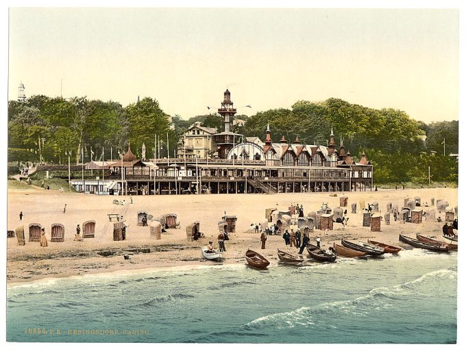 Casino, Heringsdorf (i.e., Seebad Heringsdorf), Pommeraina, Germany