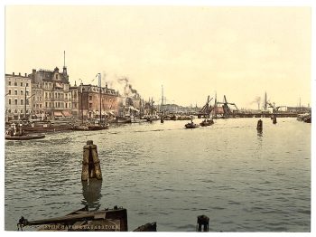 Stettin Harbor, Pommeraina, Germany (i.e., Szczecin, Poland)