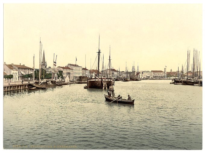 Inner harbor, Swinemunde, Pommeraina, Germany (i.e., Swinoujscie, Poland)