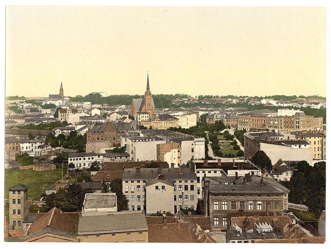 General view, Colberg, Pommeraina, Germany (i.e., Kolobrzeg, Poland)