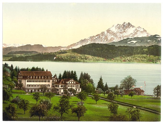 The Polytechnic Chalet, Seeburg, (i.e. Seeberg), Lucerne, Switzerland