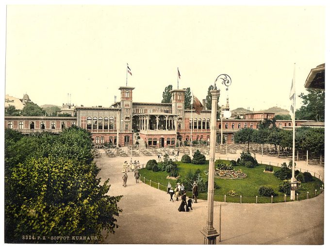 Kurhaus, Zoppot, East Prussia, Germany (i.e., Sopot, Poland)