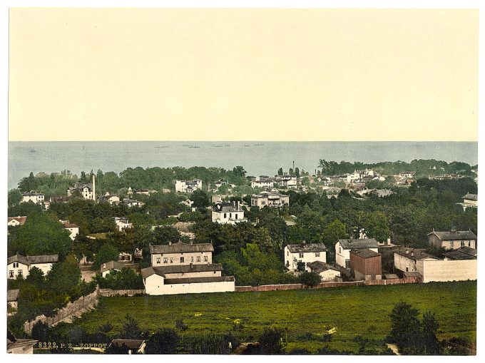 General view, Zoppot, East Prussia, Germany (i.e., Sopot, Poland)