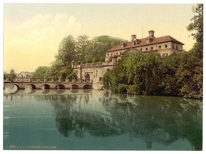 Royal castle, Pyrmont (i.e., Bad Pyrmont), Germany