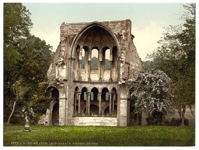 Abtei Heisterbach ruins, the Rhine, Germany