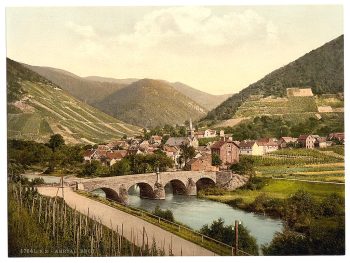 Rech, Ahrthal (i.e., Ahrtal), the Rhine, Germany