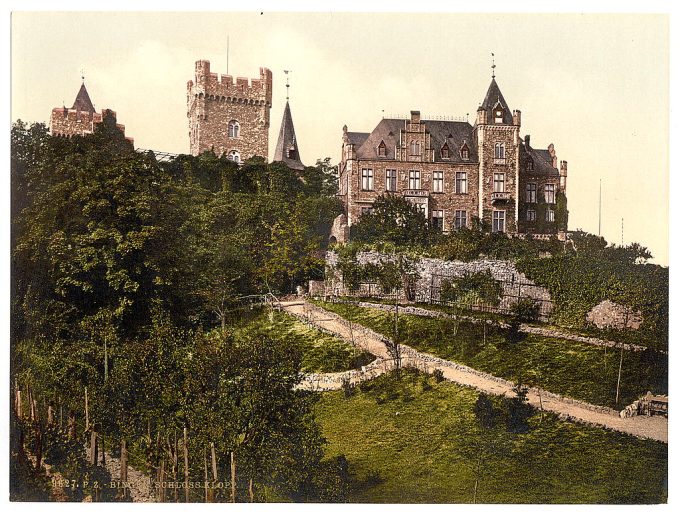 Schloss Klopp, Bingen, the Rhine, Germany