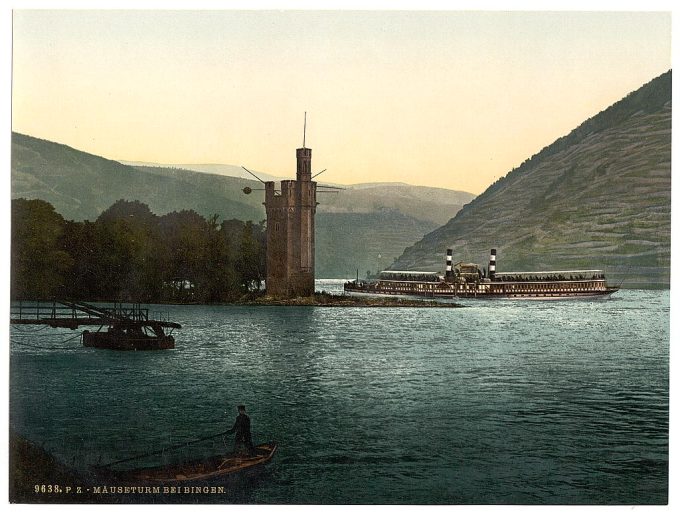 The Mouse Tower, Bingen, the Rhine, Germany