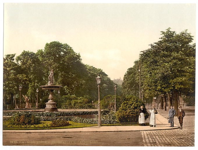 Kreuzberg, Bonn, the Rhine, Germany