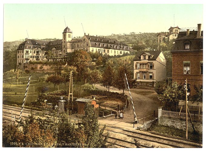 Baths of Marienberg, Boppard, the Rhine, Germany