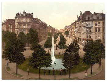 Hohenstaufenring, Cologne, the Rhine, Germany