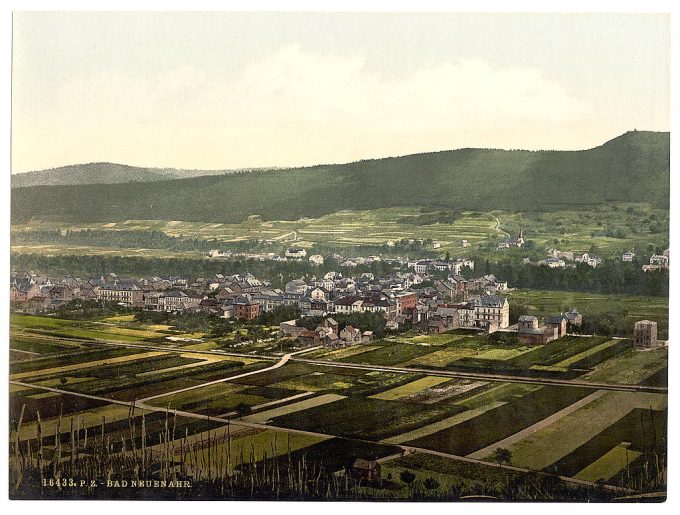 Neuenahr Bath (i.e., Bad Neuenahr), the Rhine, Germany