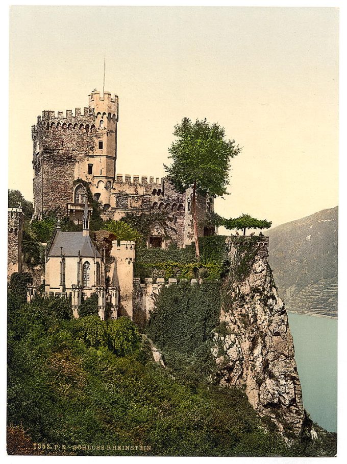 Rheinstein Castle, the Rhine, Germany