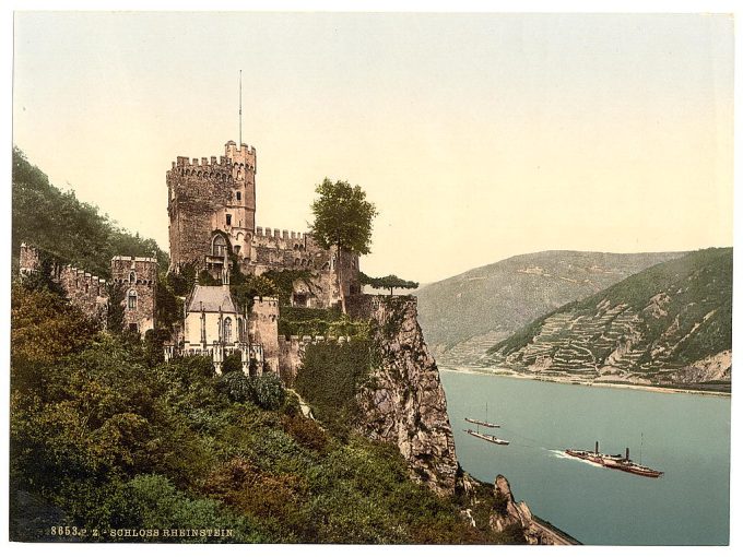 Rheinstein Castle, the Rhine, Germany