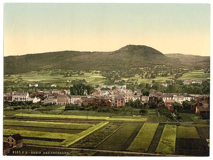 Neuenahr Bath (i.e., Bad Neuenahr-Ahrweiler), the Rhine, Germany