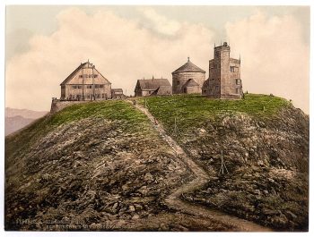 The Schneekoppe and Observatory, Riesengebirge, Germany