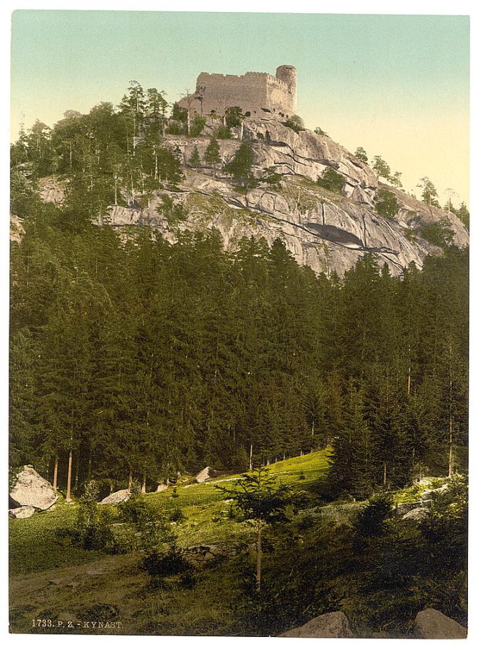 General view, Kynast, Riesengebirge, Germany