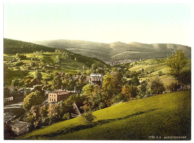 Agnetendorf, towards the Schneegruben, Riesengebirge, Germany