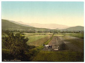 Schmiedeberg, with the Hochgebirge, Riesengebirge, Germany