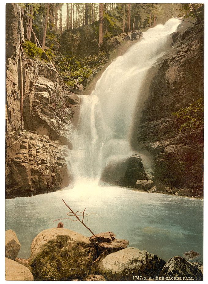 Zackefall, Riesengebirge, Germany