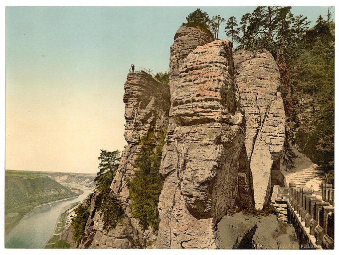 The Bastion, a view, Saxony, Germany