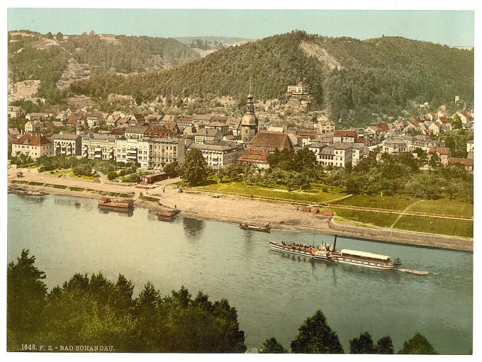 Baths of Schandau (i.e., Bad Schandau), Saxony, Germany