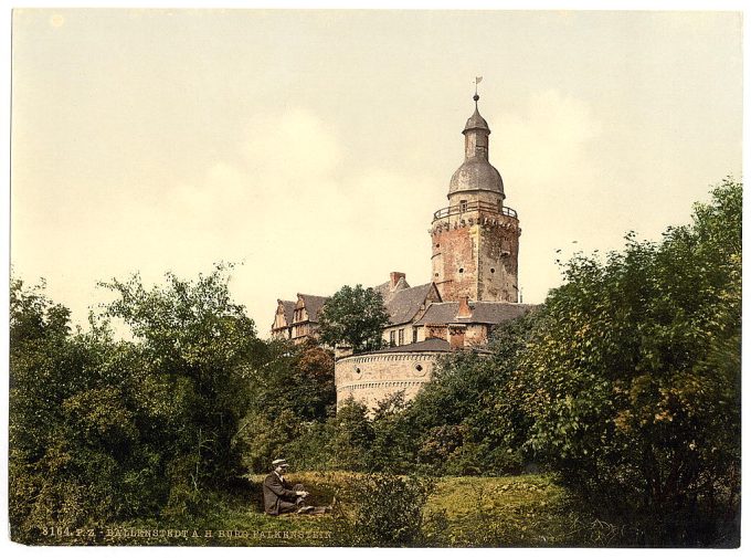 Castle Falkenstein, Ballenstedt, Hartz, Germany