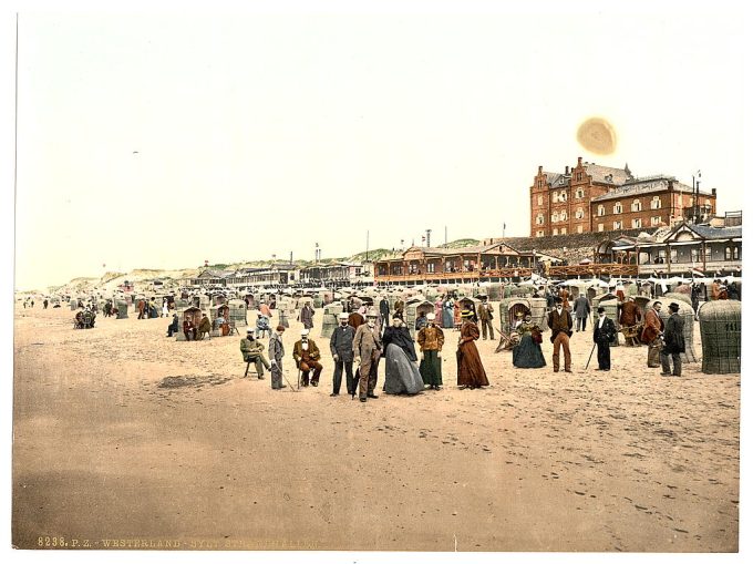 The chalets, I., Westerland, Sylt, Schleswig-Holstein, Germany