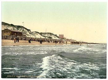 Men's bathing place, Westerland, Sylt, Schleswig-Holstein, Germany