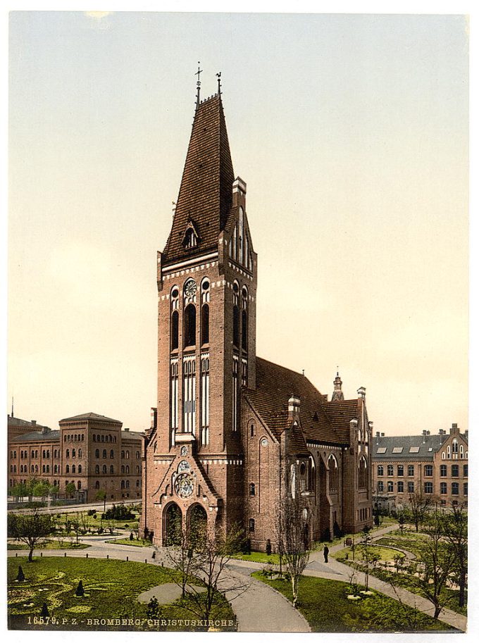 Christ Church, Bromberg, Silesia, Germany (i.e., Bydgoszcz, Poland)