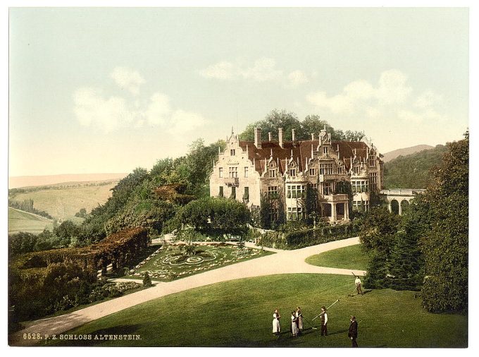 Altenstein Castle, Thuringia, Germany