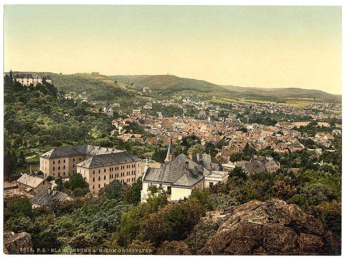 Blankenburg, from Grossvater, Thuringia, Germany