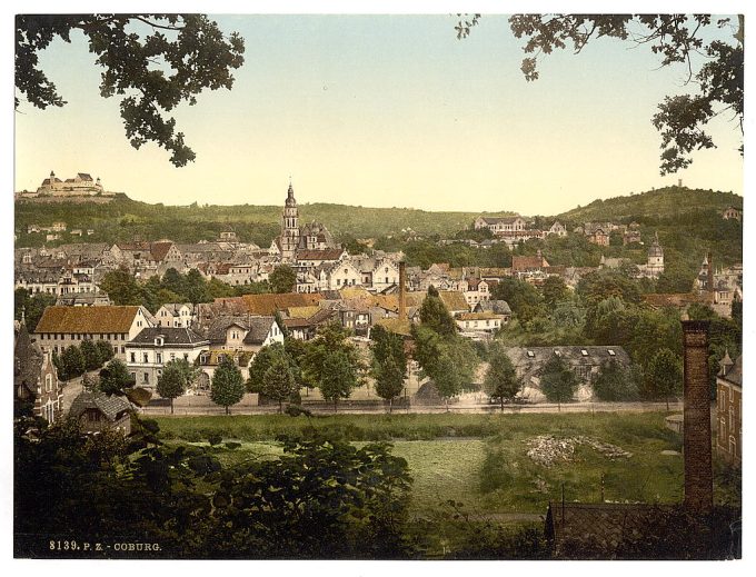 General view, Coburg, Thuringia, Germany