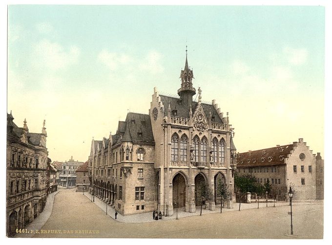 Town hall, Erfurt, Thuringia, Germany