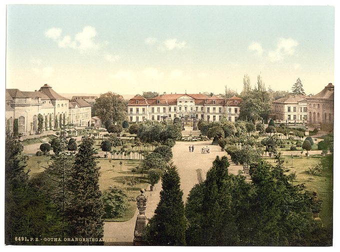 Orangery Garden, Gotha, Thuringia, Germany